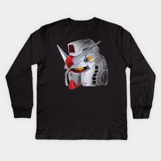 gundam rx-78 Kids Long Sleeve T-Shirt